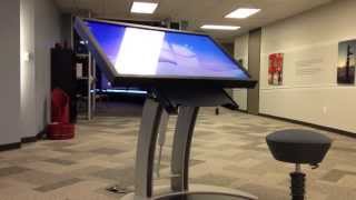 Actuating Touch Screen