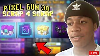 🔴GRINDING THE NEW SCRAP 4 SCRAP EVENT IN PIXEL GUN 3D🔴