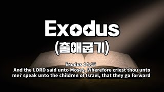 ✝️ The Book of Exodus(출애굽기) KJV(King James Version) 영어성경 ✝️ Audio Bible