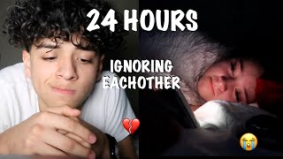 IGNORING EACHOTHER FOR 24 HOURS | long distance relationship