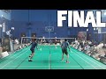 Final - Ibrar Gujrat & Shawaiz vs Rizwan Rana & Irfan Navia Badminton Championship Pakistan