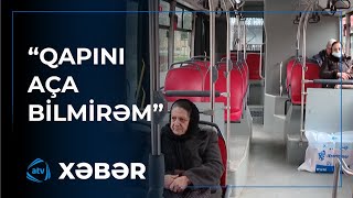 “BakuBus” sürücüsü sərnişinləri avtobusa mindirmədi