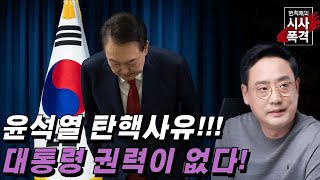 [변희재의 시사폭격] 윤석열 직무 수행 안하면 탄핵사유