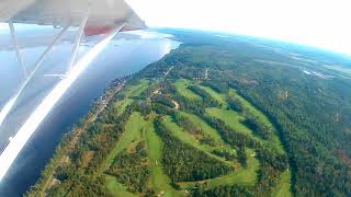 Flight Over Sand Point, Ontario   Sept 17