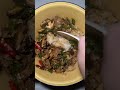 stir fried pork slices with mushrooms and bibimbap 香菇炒肉片拌饭 chinesefood noodles 美食 foodie 拌饭