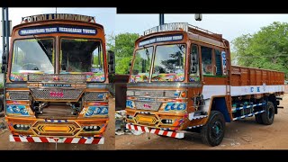 ASHOK LEYLAND BS6 2022 6WHEEL RAMAPURA KARNATAKA. BY JBS BODY BUILDER. TIRUCHENGODE.