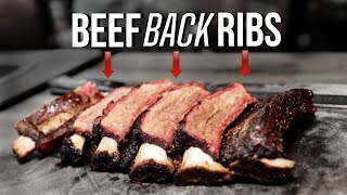 This is How To Smoke Beef BACK Ribs the Best Way