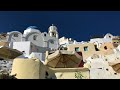 santorini 4k one of the most beautiful towns to visit in greece 🇬🇷