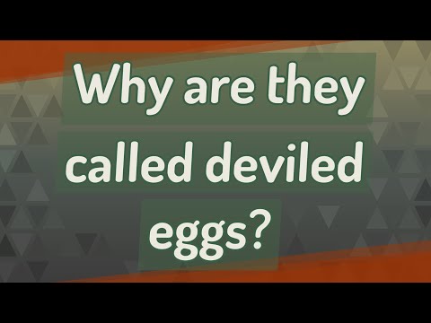 Why are they called stuffed eggs?