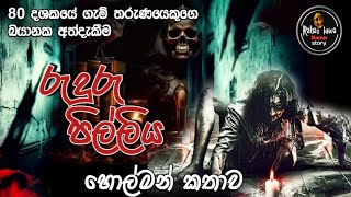 බයානක  ගුරුකකට යොදාගත් රුදුරු පිල්ලිය|horror story new 2025|holman katha