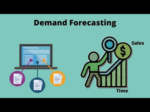 What do u mean by demand forecasting?