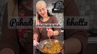 Himachali Dhaam Special ✨Kaddu ka Khatta ✨ #shorts #viral #himachali @noorzhotpot