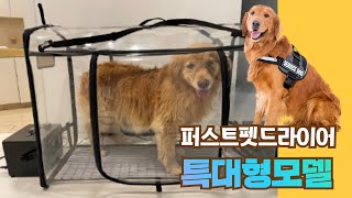 pet 퍼스트펫드라이어 대형,특대형모델 사용동영상