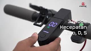 TUTORIAL PENGGUNAAN SCOOTER LISTRIK ST 8255