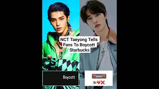 NETIZENS ANGRY after NCT Announces Collaboration With Starbucks  #palestine #shorts