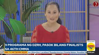 9 programa ng DZRH, pasok bilang finalists sa 46th CMMA