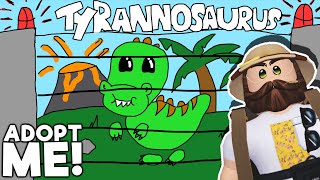 Dino Zoo Tour!! - Adopt Me Fossil Egg Update Jurassic Park in Roblox