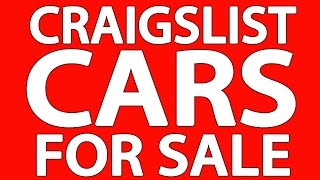 Craigslist Cars For Sale By Owner