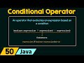 Conditional Operator in Java