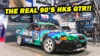 Viewing the REAL HKS R32 GTR That Earned the name Godzilla..