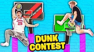 GREATEST TRAMPOLINE DUNK CONTEST OF ALL TIME!