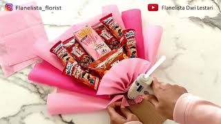 CARA BIKIN BUKET SNACK BEST SELLER MODAL 9 RIBU DAN PERHITUNGAN HARGA JUAL