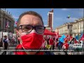 lavoratori veneti in piazza a torino blocco licenziamenti fino a ottobre 26 06 2021