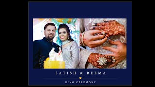 Best Cinematic Ring Ceremony 2020 | Satish \u0026 Reema |