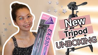 UNBOXING TRIPOD | VELBON EX-530 | Mari Caringal