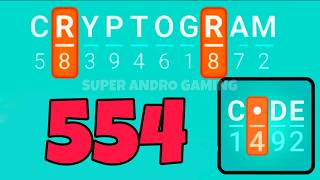 CRYPTOGRAM 554