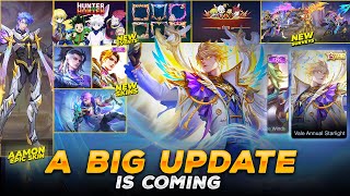 A BIG UPDATE IS COMING | MLBB x HUNTER X HUNTER | STAR WARS & BOUNTY HUNTERS | LOLITA FREE SKIN