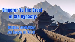 Emperor Yu the Great of Xia Dynasty: Building Foundations and Taming the Waters #chinesehistory