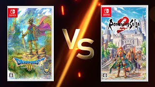 【リメイク】『ドラクエ3』vs『ロマサガ2』30数年ぶりスクウェアとエニックスのRPG戦争再来⁉比較＆レビュー【Switch】