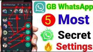 GB WhatsApp New update hidden 5 settings 2023 | Gb whatsapp top 5 settings in hindi | Tech Boi Sk
