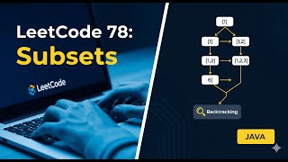 LeetCode 78 Subsets | Java Backtracking Solution Explained Step-by-Step (Power Set Generation)