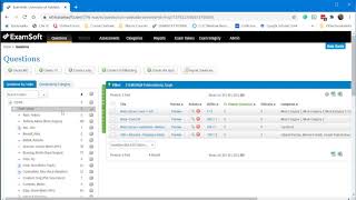 How To: Examsoft - Tag Questions with Categories