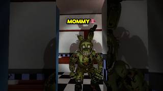 Springtrap is actually scary... #shorts