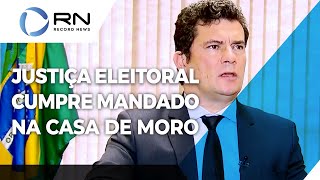 Justiça Eleitoral faz busca e apreensão na casa de Sergio Moro