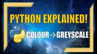 Converting An Image From Colour To Greyscale Using Python!!