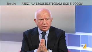 Cirino Pomicino: 'No alle riforme, che ci riportano al 1923'