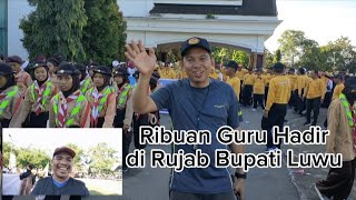 Devile Hardiknas Dikbud Luwu 2023 di Rujab Bupati Kabupaten Luwu