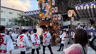 令和四年8月7日桑名石取祭 本楽 渡祭 第二番 第十一組東常盤町