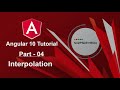 Angular 10 Tutorial - Interpolation