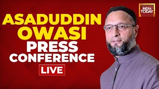 Asaduddin Owasi LIVE | Owaisi Addresses Press Conference On Gyanvapi Masjid Case Verdict |