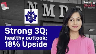 NMDC: Strong 3Q; Healthy Outlook; 18% Upside | NMDC Quarterly Results | Share Stock Latest News