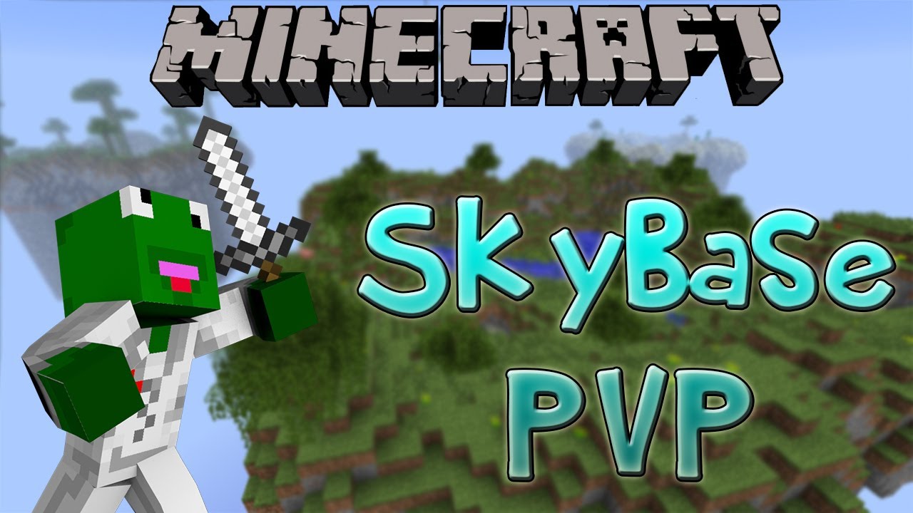 Minecraft Skybase Pvp Youtube
