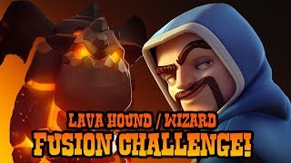 How to Draw Lava Hound + Wizard Fusion | ART CHALLENGE