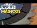 Os discos MÁGICOS  para cortar madeira e outros MATERIAIS na oficina