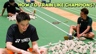 Badminton training drills for PROFESSIONALS