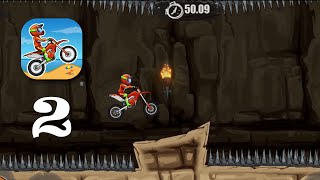 Moto X3M Bike Race Game GAMEPLAY Walkthrough | part 2
